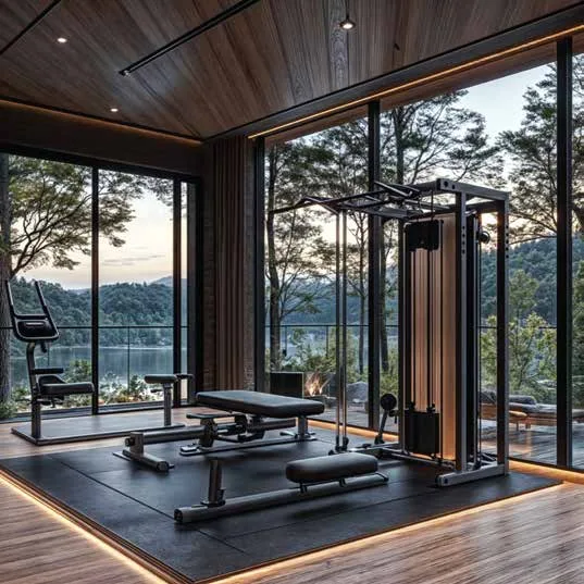Clubhouse gym at Province D Olympia