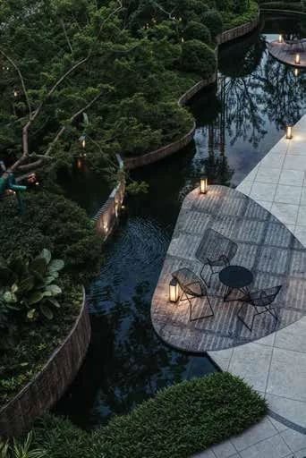 Water deck at Province D Olympia